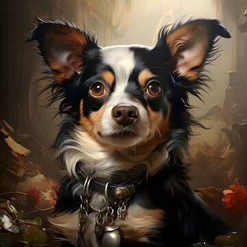portrait of a dog