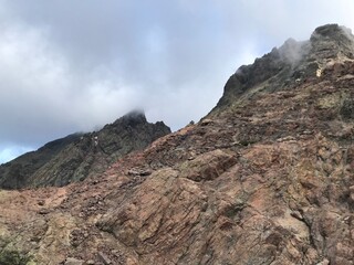 hiking the GR20 trail corsica island france