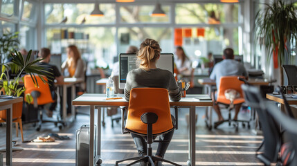 オフィスの風景