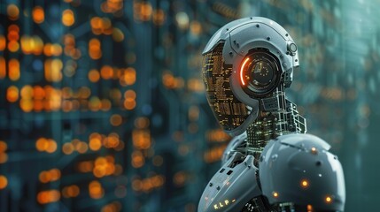 Fototapeta premium AI for Language Translation: Create more accurate and context-aware translation services.