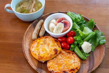 ピザモーニングセット