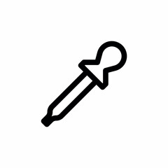 eye dropper pipette icon vector