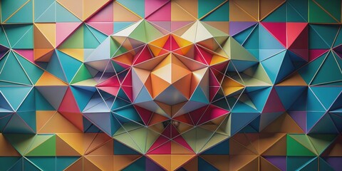 Obraz premium Abstract geometric with contemporary theme, abstract, geometric,modern, contemporary, shapes, design, pattern, minimalist