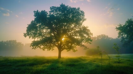 Obraz premium Free good morning scene wallpaper background photo