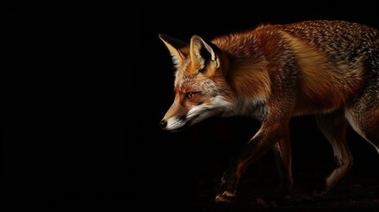 Obraz premium Animal photography photos about foxes : Generative AI