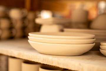 Taller Piezas en cerámica  plato