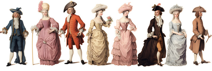 A Glimpse into the Extravagance: 18th Century Aristocratic Fashion