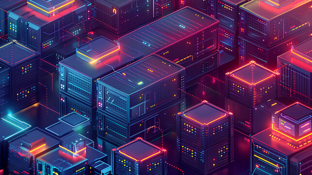 Container Orchestration Platforms, container orchestration platforms within a data center concept with an image depicting Kubernetes clusters