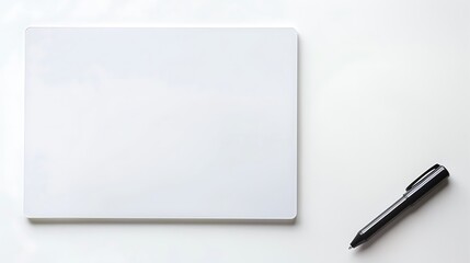 Pristine Whiteboard with Marker Ready for Your Ideas to Come to Life