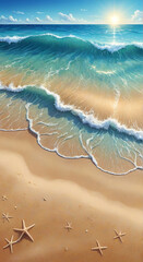 Obraz premium beach and sea
