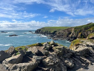 Beach cliffs