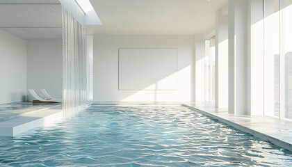 Spa room modern water