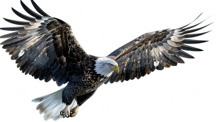 Obraz premium Golden eagle hawk. Portrait of a bird of prey photography