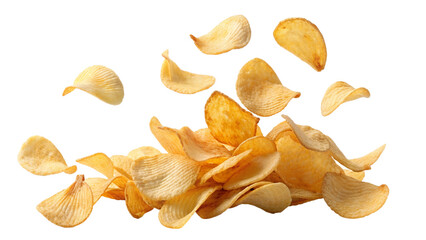 Naklejka premium chips isolated AI