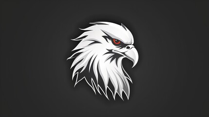 Obraz premium Golden eagle hawk. Portrait of a bird of prey photography