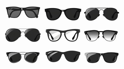 fashionable sunglasses elegance stylish glamour
