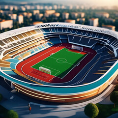 The Grand Stage of the 2024 Olympics: Iconic Stadium