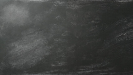 Black chalkboard background texture in college, 16:9, 300 dpi, with space for text