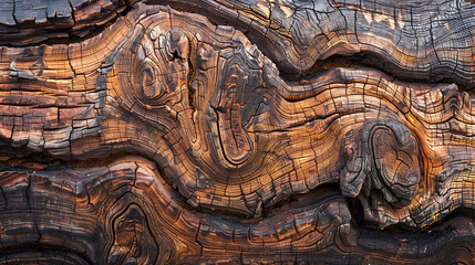 Old brown bark wood texture. Natural wooden background.or cutting board.