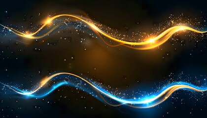 Obraz premium star with light trails