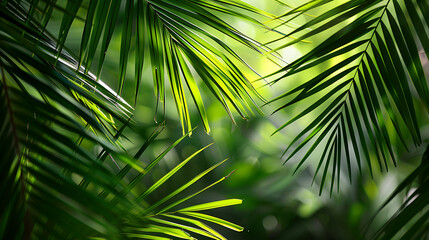 Obraz premium Palm leaves