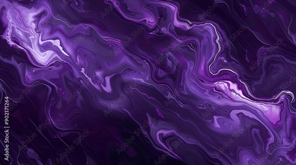 Poster abstract purple paint background with marble pattern