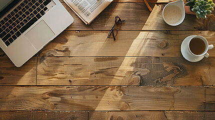 A newspaper on a wooden desk - Whats new