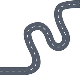 Road Path Illustration