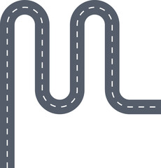 Road Path Illustration