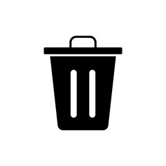 Trash icon vector design templates simple and modern concept