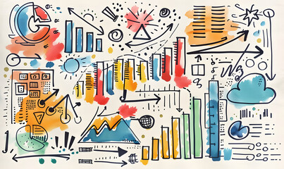 investment and business graphic advertising backgrounds
