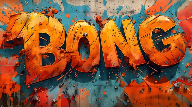 Vibrant Pop Art Comic Book Sound Effects with Explosive Dynamic Composition - Powered by Adobe