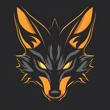 recommend clip art: wolf head vector