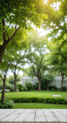 Obraz premium park in the city