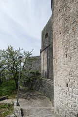 Stone walls of the Kanli Kula Fortress