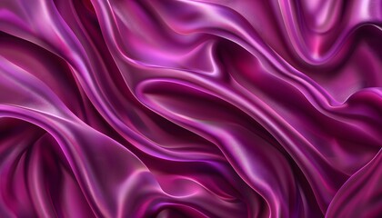 Fototapeta premium purple satin wave background vector