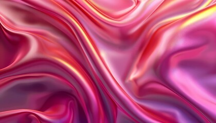 Obraz premium purple satin wave background vector