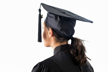 Graduate in Academic Cap and Gown