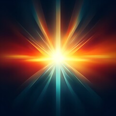 Obraz premium abstract background with sun rays