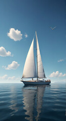 Obraz premium sailing in the sea