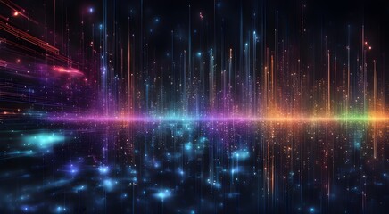 Obraz premium A colorful, multicolored