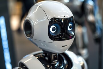 Advanced Robot with Human-like Eyes