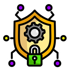 Cybersecurity Threats Icon