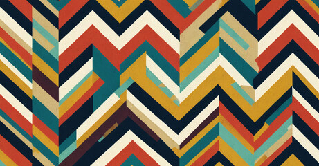 Obraz premium seamless geometric pattern
