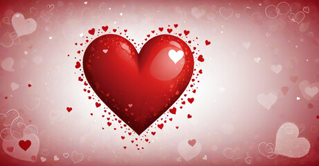 background with hearts