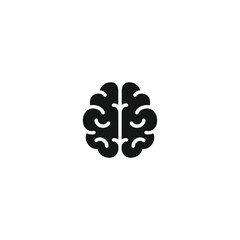 Brain icon vector. EPS 10 editable vector