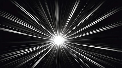 black sunburst rays abstract background copy space backdrop art