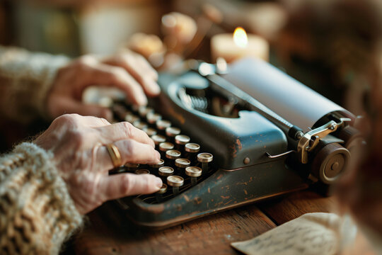 Peron Using Typewriter Person On Typewriter Images – Browse 20,473 Stock Photos, Vectors, and ...