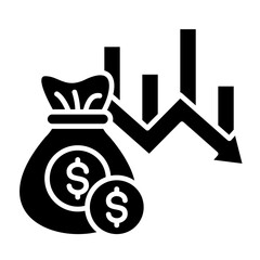 Economic Downturn Icon