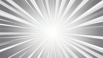 Fototapeta premium white sunburst rays abstract background copy space backdrop art